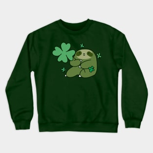 Shamrock Sloth Crewneck Sweatshirt